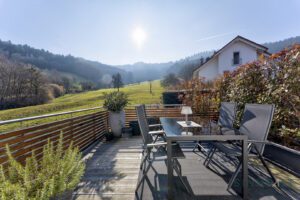 Ausblick von der Terrasse