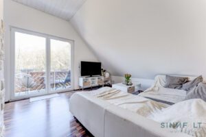 Ausgang zum Balkon im Appartement