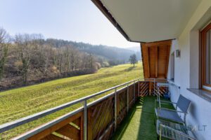 Balkon mit traumhafter Aussicht