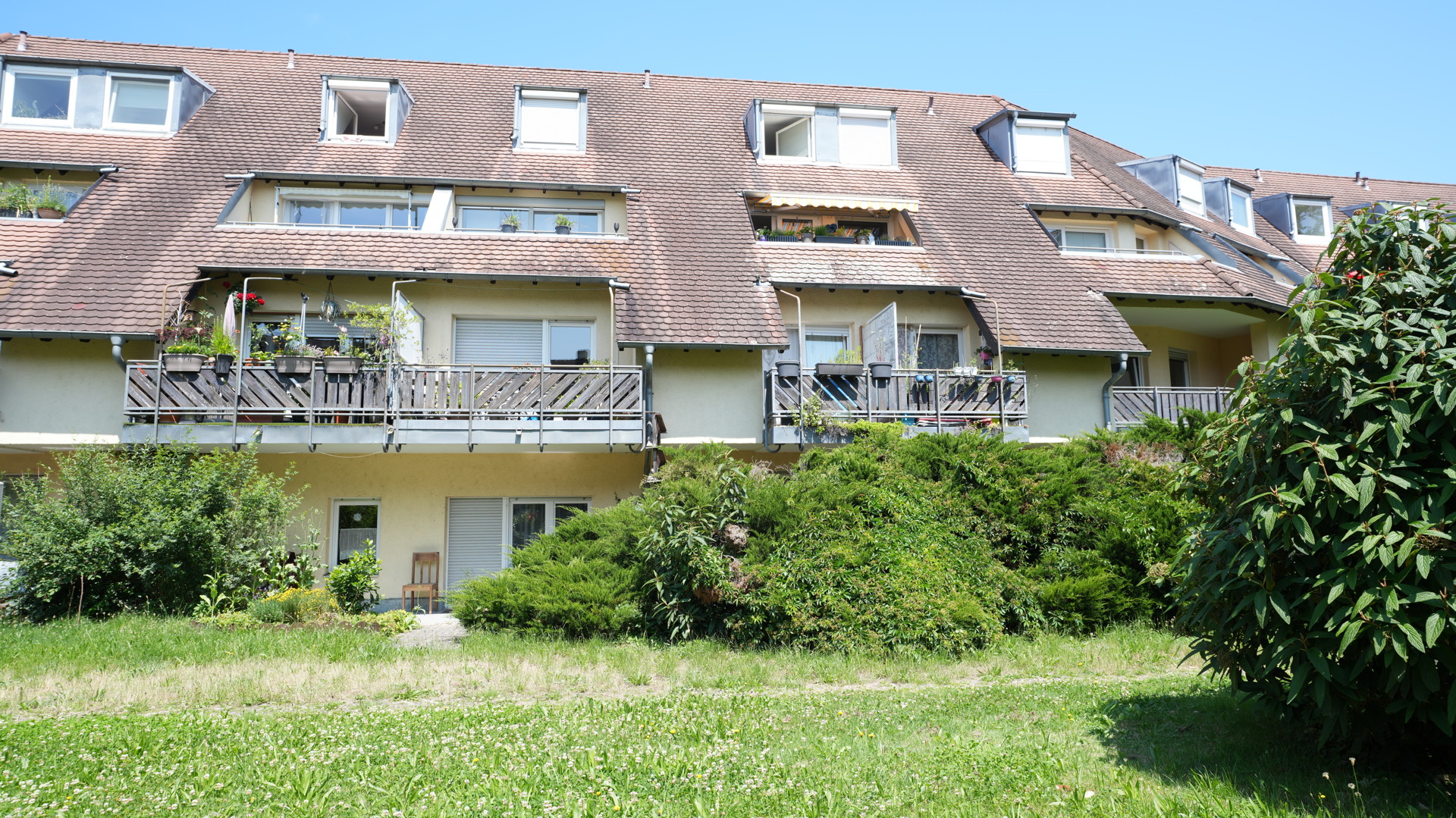 Ansicht von der ruhigen Gartenseite