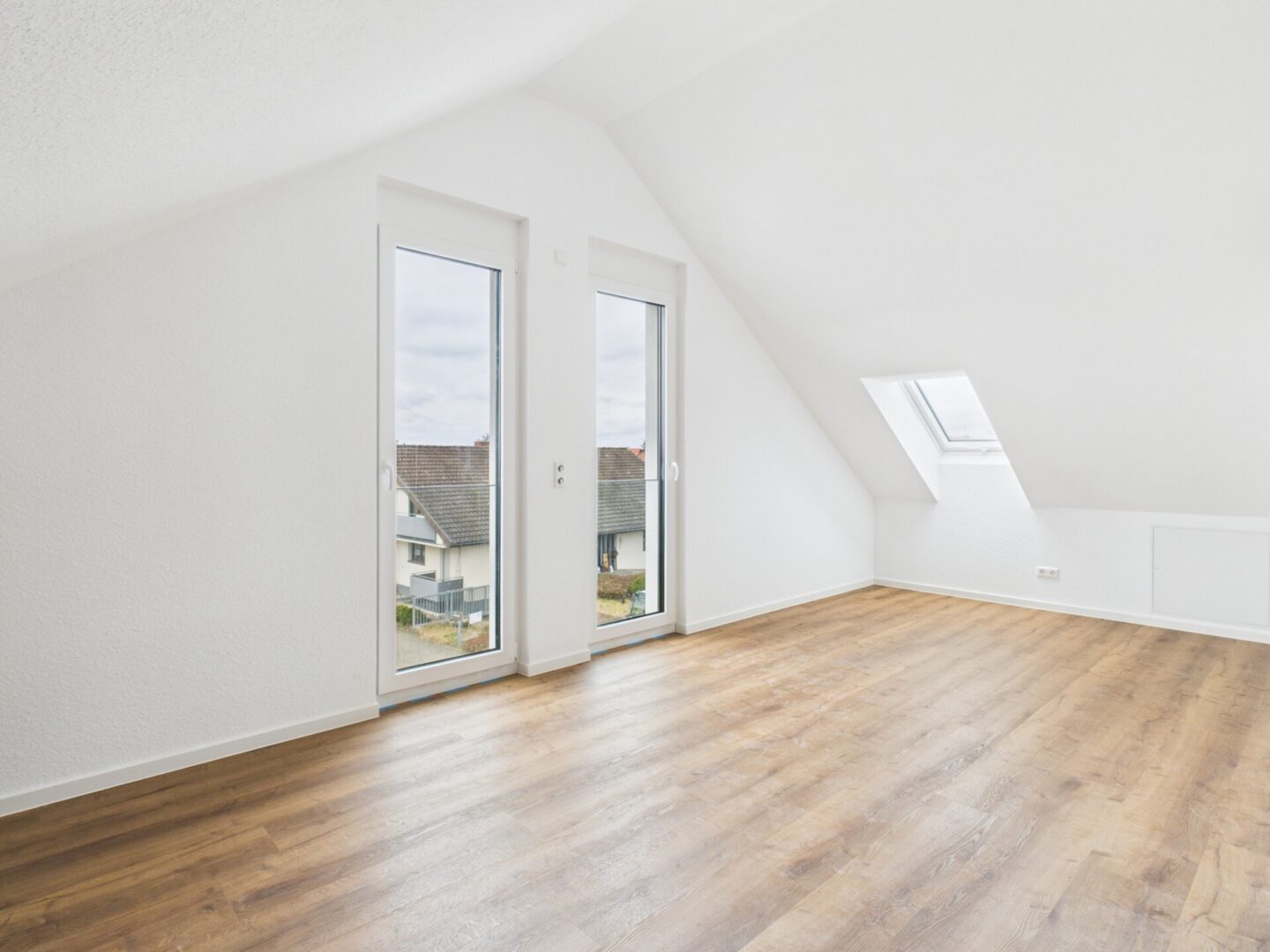 Ausgebautes Dachstudio