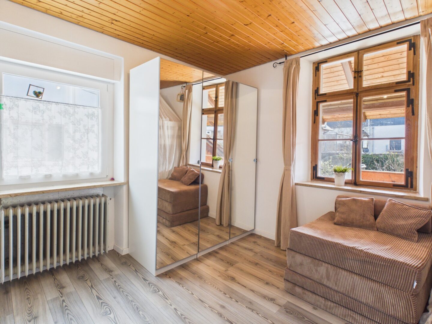 Ein Kinderzimmer im Obergeschoss