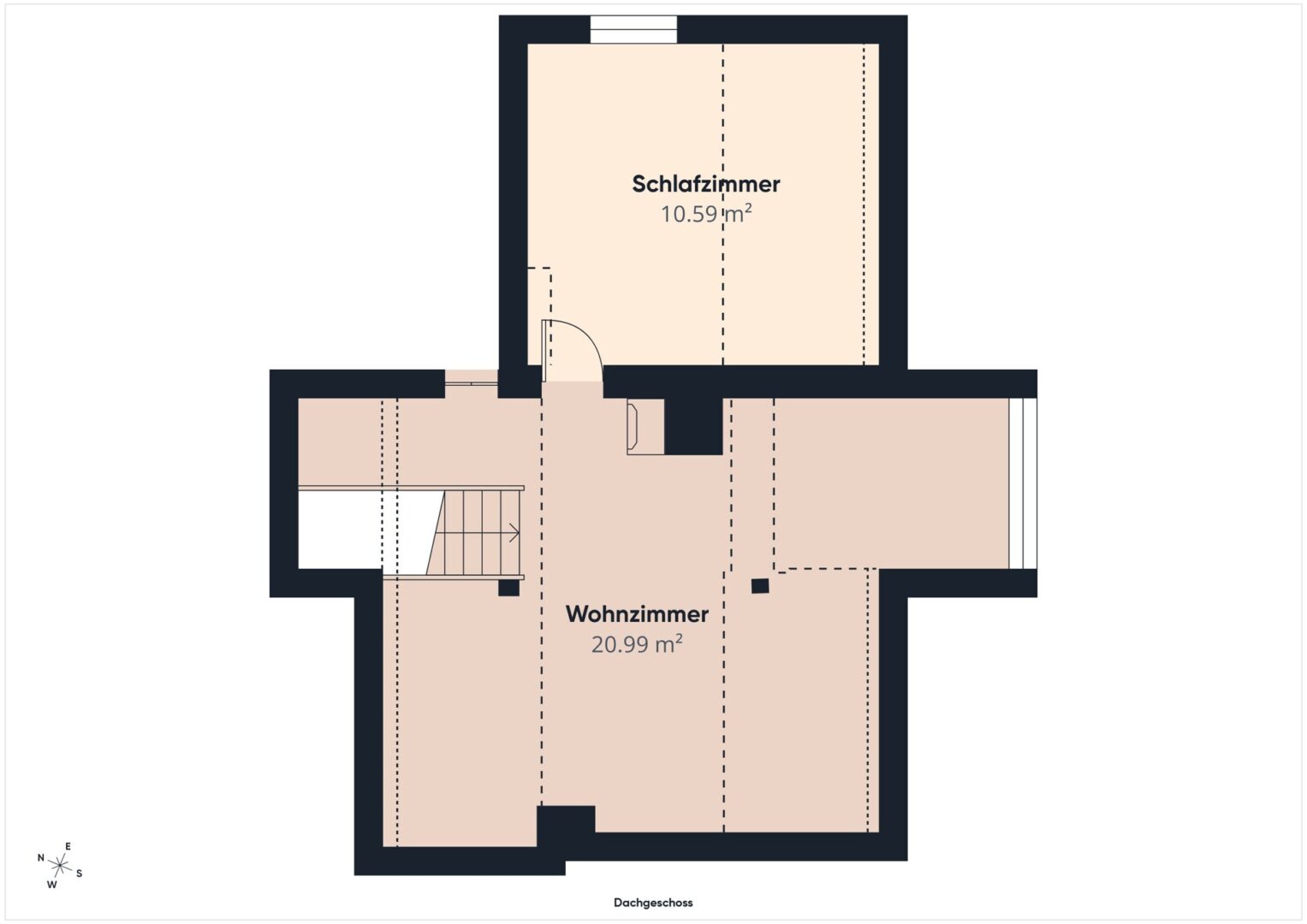 Grundriss Dachgeschoss