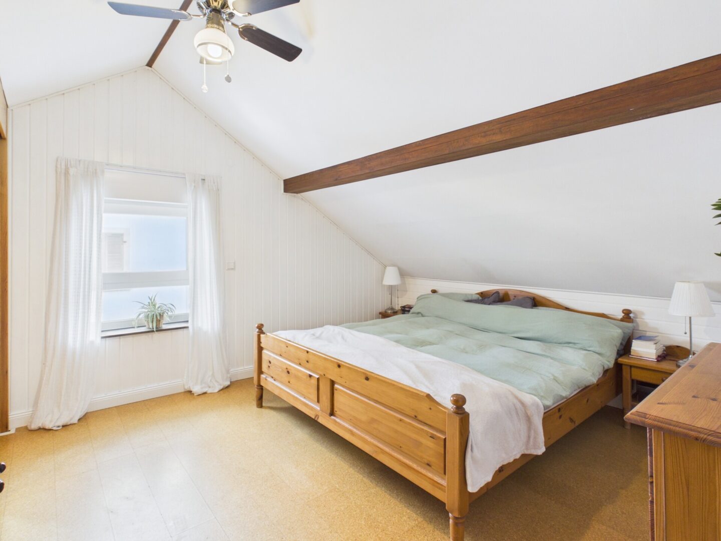 Schlafzimmer im Dachgeschoss