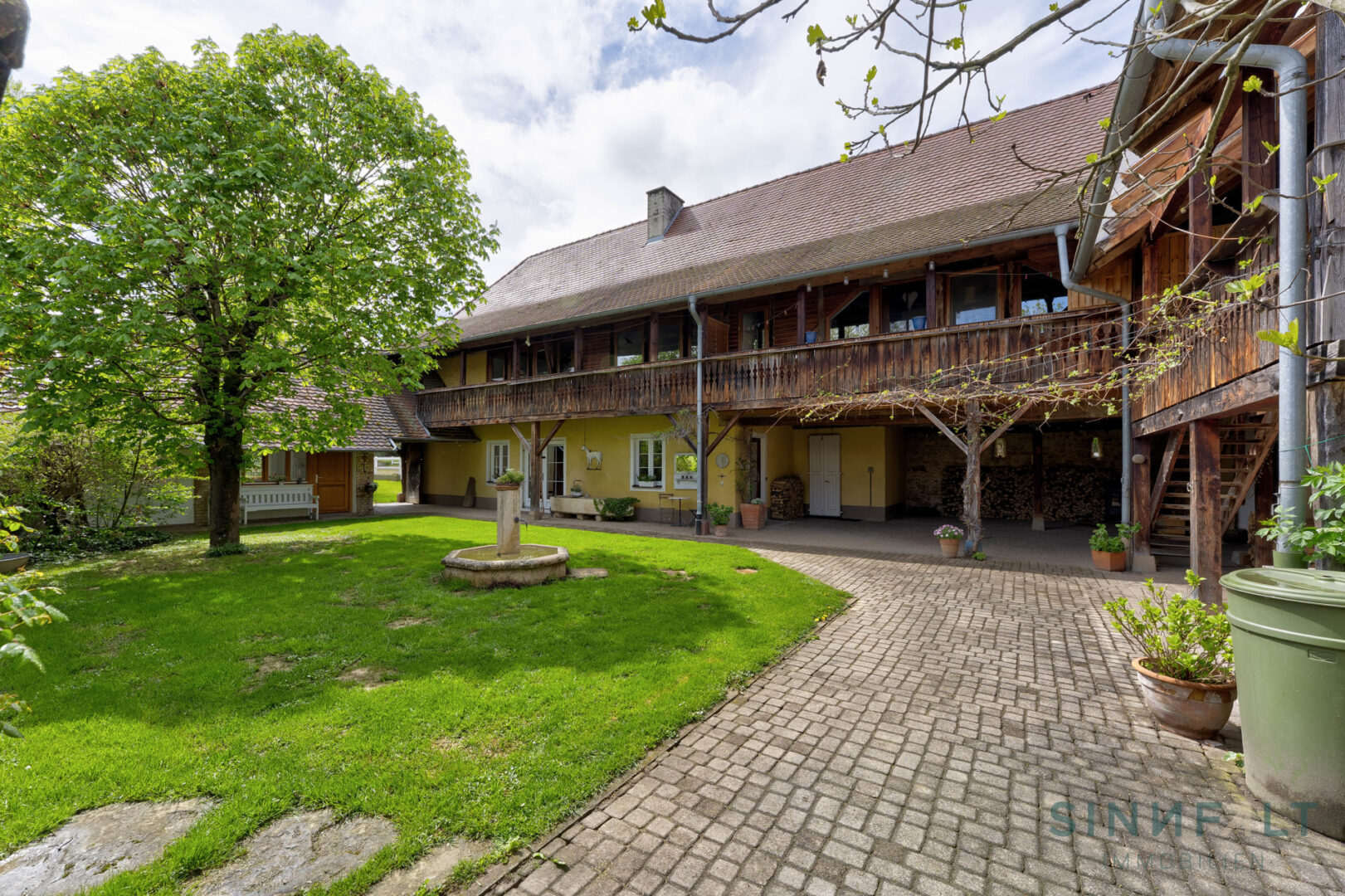 Wunderschöner Innenhof