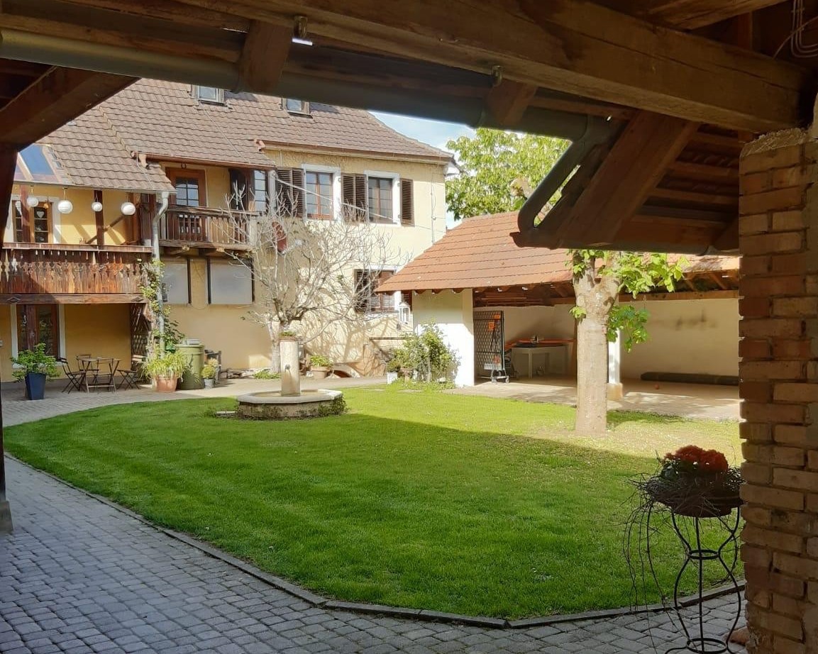 außergewöhnlicher historischer Innenhof