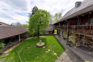 historischer Laubengang