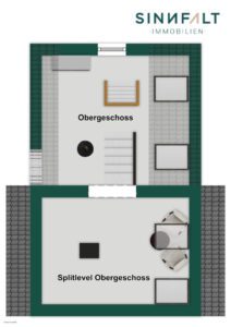 Grundriss Obergeschoss/Splitlevel