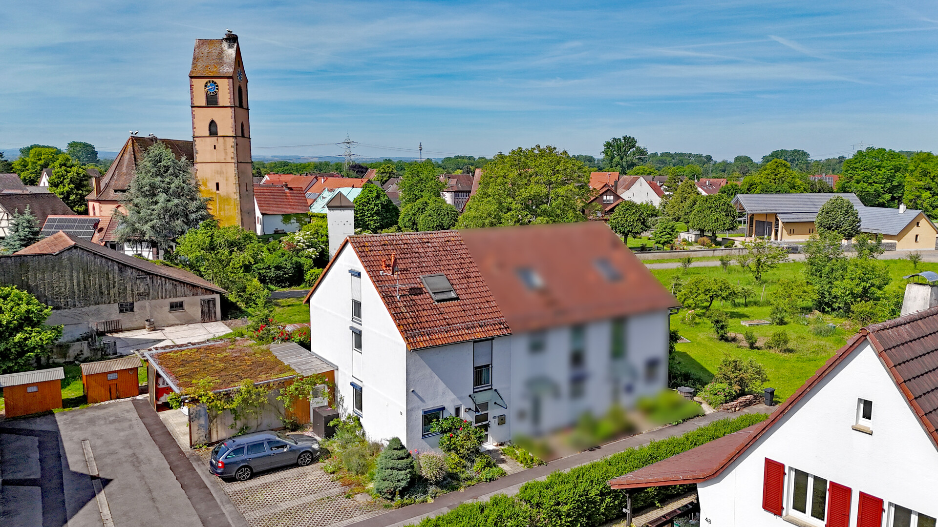Schönes Reihenendhaus