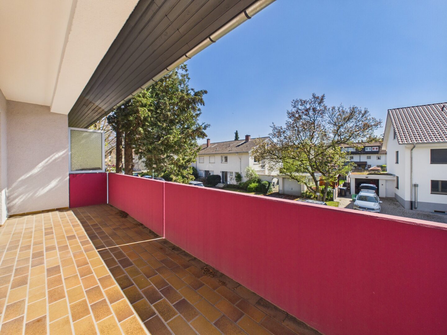 Großer Balkon