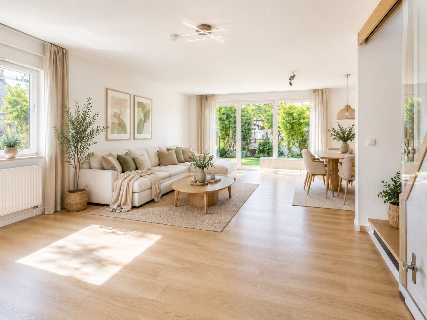 "Virtuelles Homestaging" (Einrichtungsvorschlag)