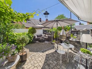 Gemütlicher Gartenbereich
