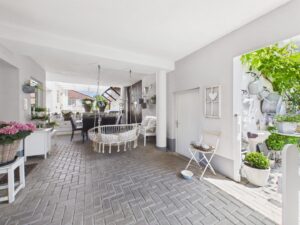 Geschützter Innenhof zum verweilen