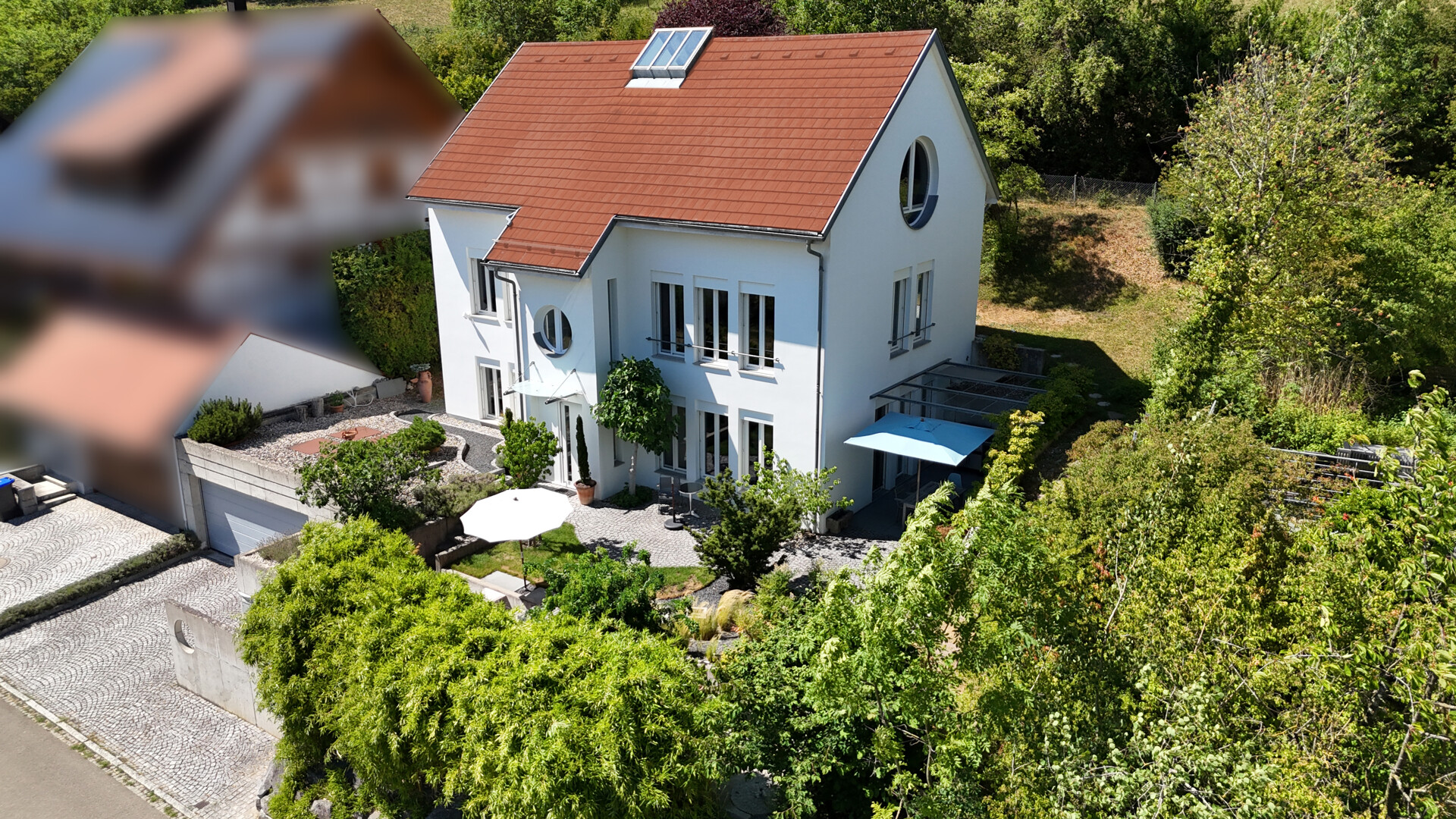 Seitliche Ansicht
