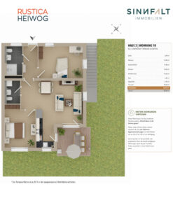 Grundriss Wohnung 18