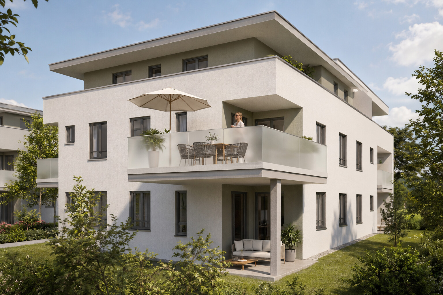 Unverbindliche Beispielvisualisierung Balkon