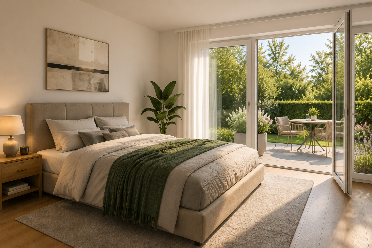Unverbindliche Beispielvisualisierung Schlafzimmer