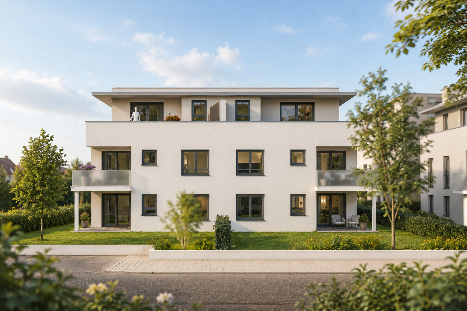 Unverbindliche Beispielvisualisierung Aussenansicht