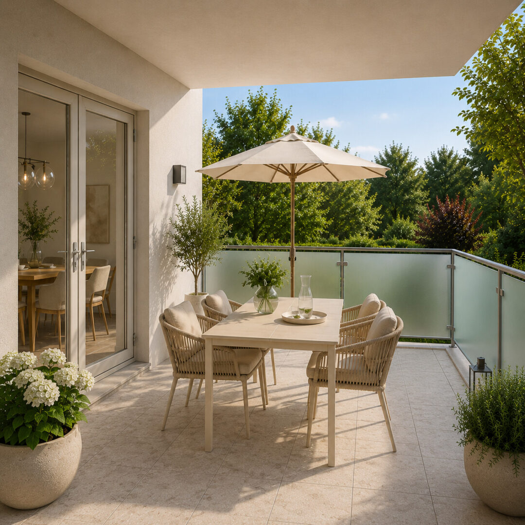 Unverbindliche Bildvisualisierung Balkon