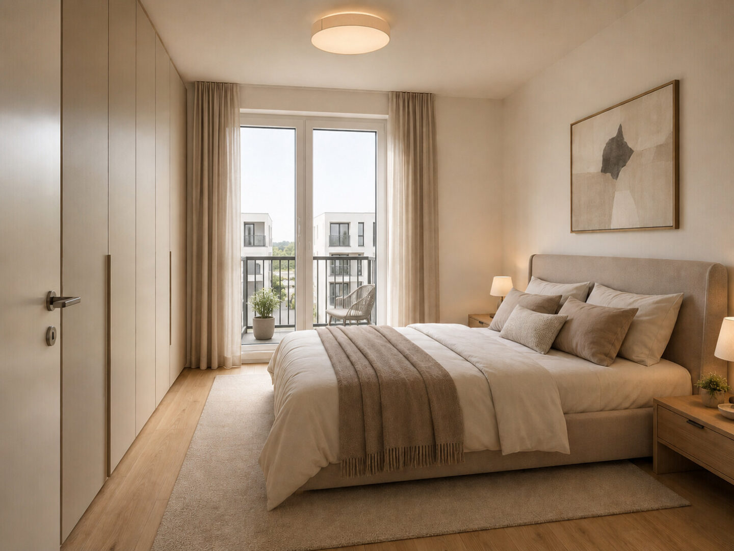 Unverbindliche Beispielvisualisierung  Schlafzimmer