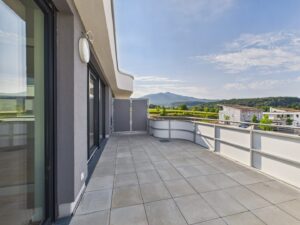 Schöne Aussicht auf den Blauen