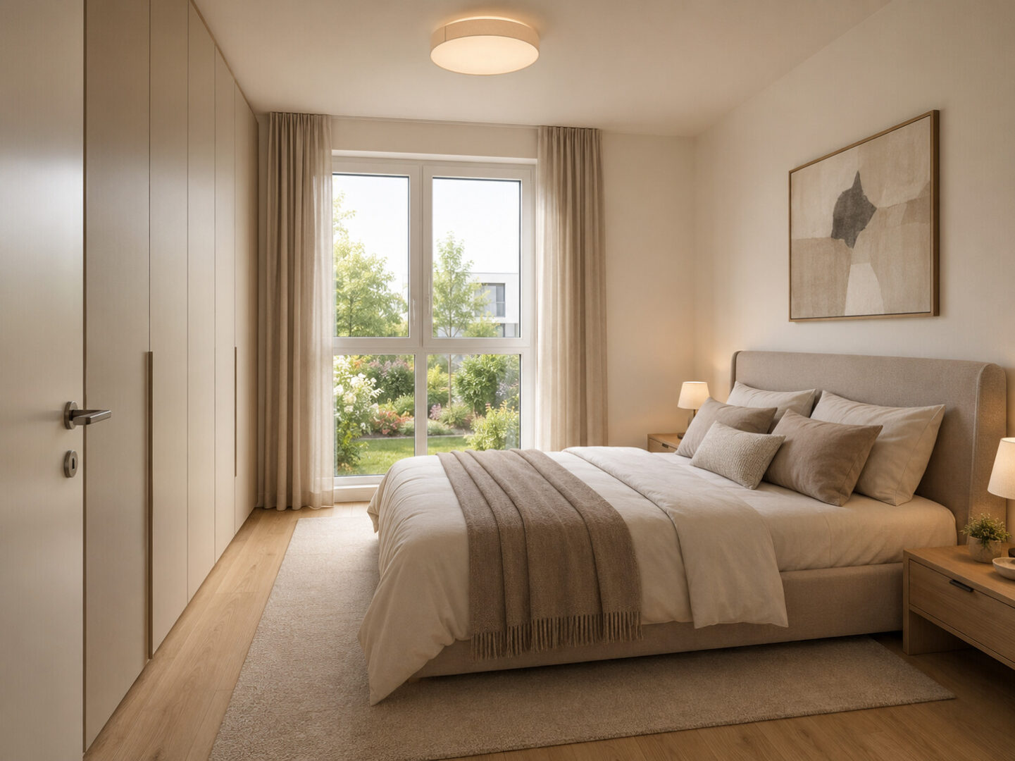 Unverbindliche Beispielvisualisierung Schlafzimmer