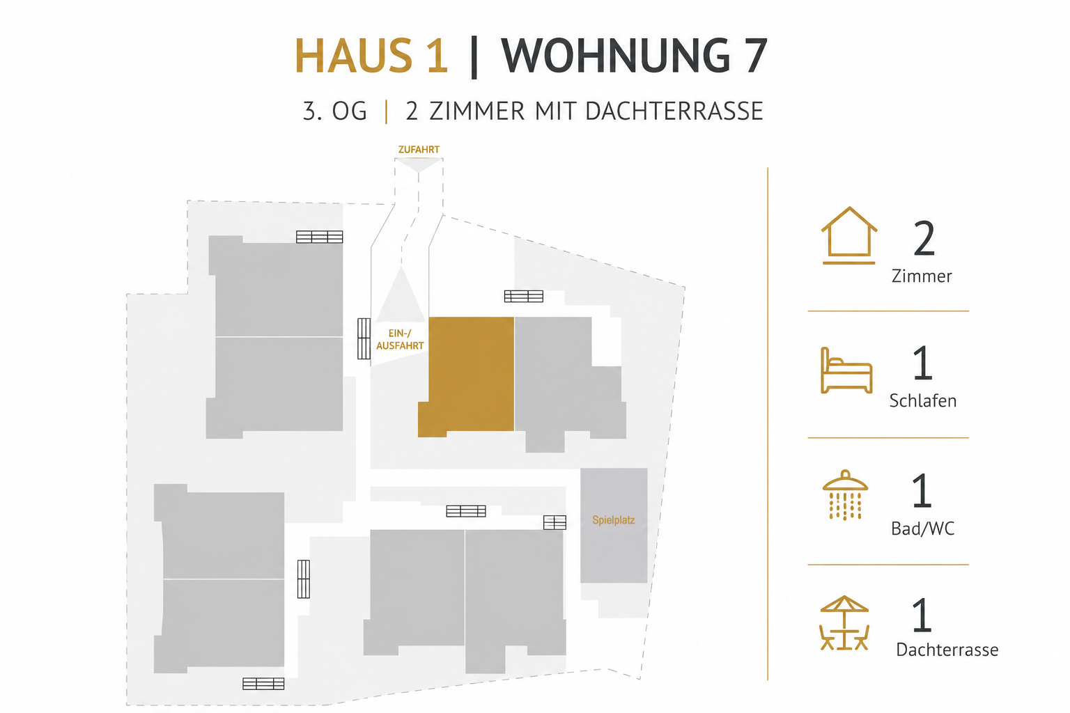 Lage der Wohnung 7