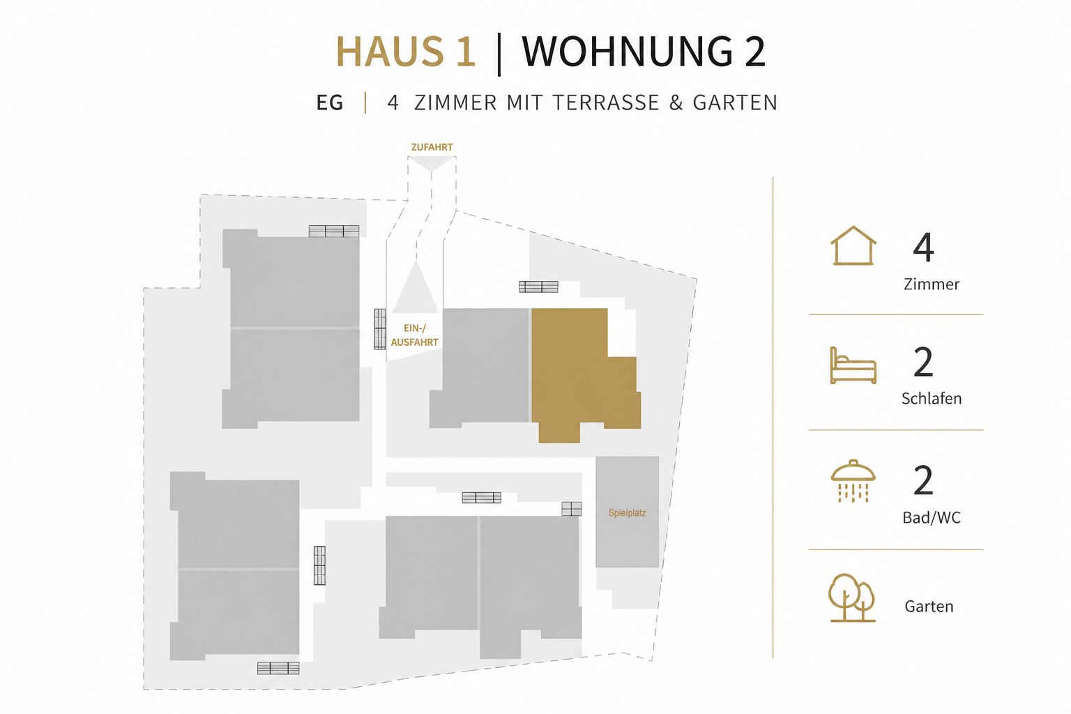 Lage der Wohnung 2