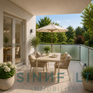 Unverbindliche Bildvisualisierung Balkon