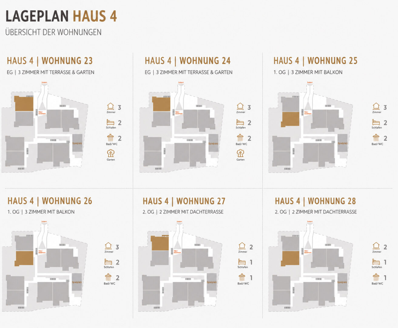 Lageplan Haus 4