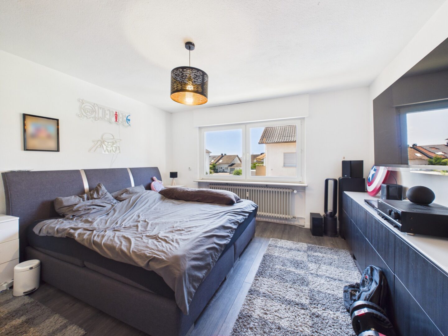 Helles Zimmer im Obergeschoss