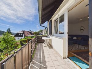 Sonnendurchfluteter Balkon