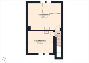 Grundriss Dachgeschoss