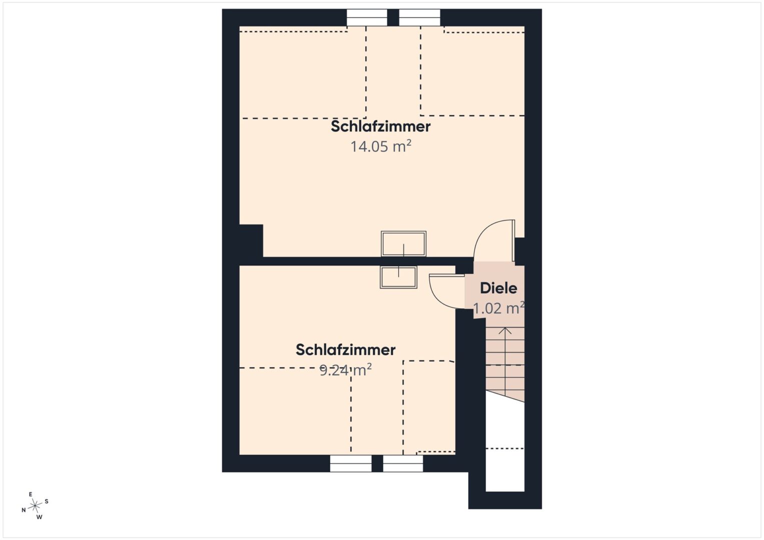 Grundriss Dachgeschoss