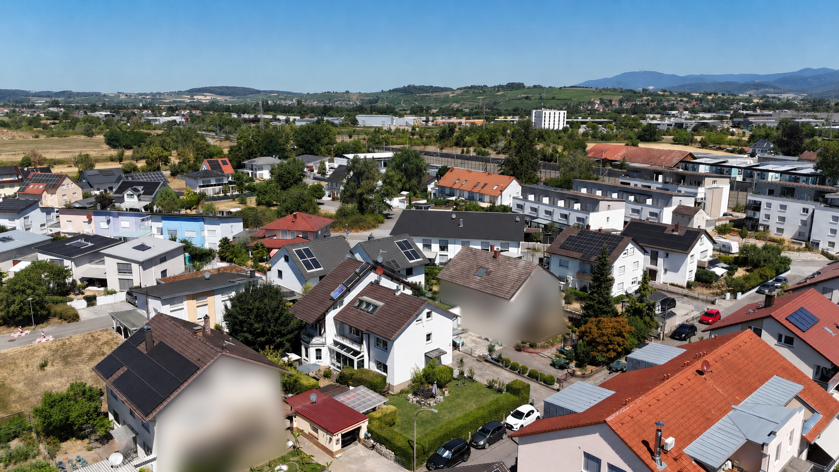 Blick auf den Tüllinger Berg