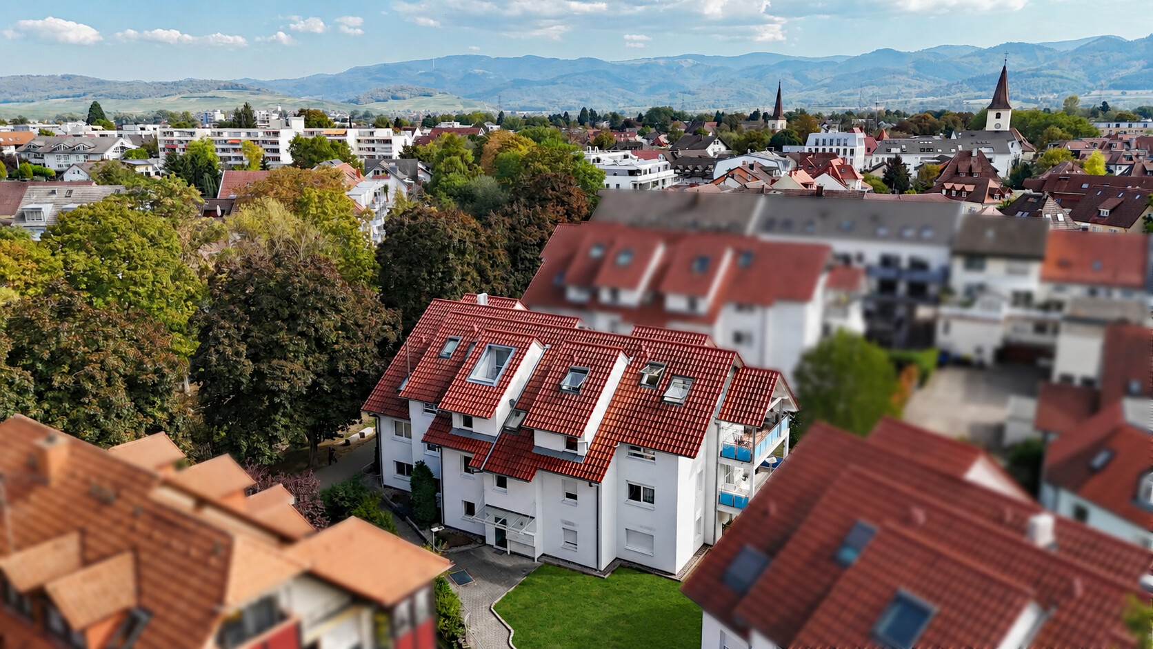 Wohnen im Grünen – zwischen Innenstadt und Kurpark